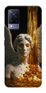 Чехол Gold statue для Vivo V21