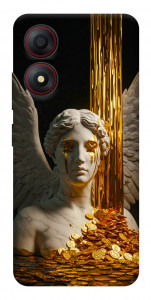 Чехол Gold statue для ZTE Blade A34 4G