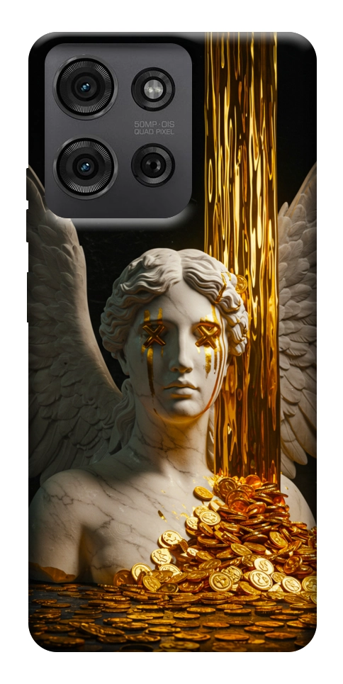 Чехол Gold statue для Motorola Moto G75 5G