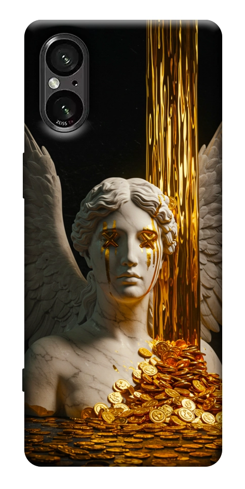Чехол Gold statue для Sony Xperia 5 V