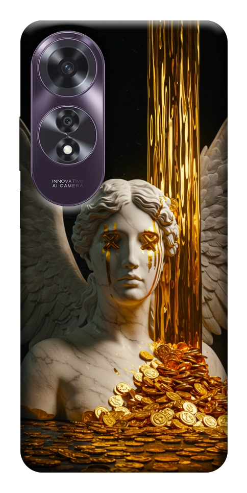 Чехол Gold statue для Oppo A60 4G