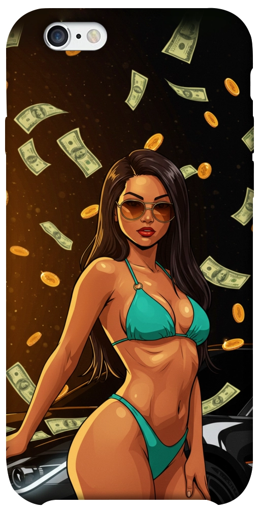 Чехол Money girl для iPhone 6
