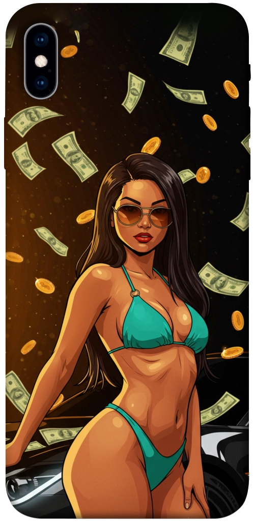 Чохол Money girl для iPhone XS Max