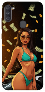 Чехол Money girl для Galaxy A11 (2020)