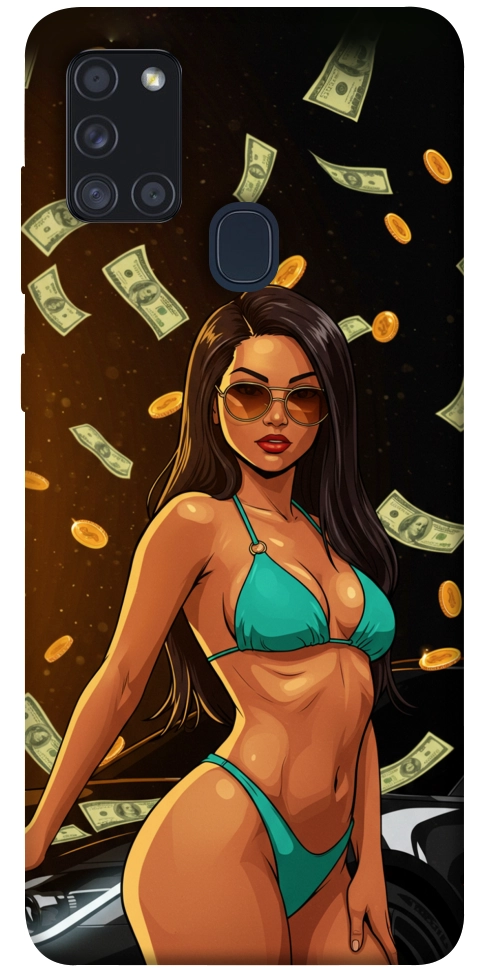 Чехол Money girl для Galaxy A21s (2020)