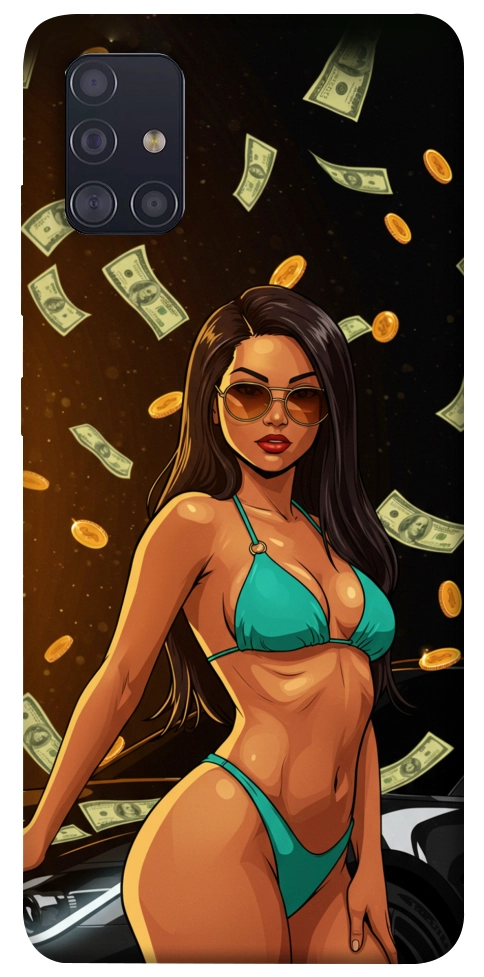 Чехол Money girl для Galaxy A51 (2020)