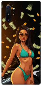 Чехол Money girl для Galaxy Note 10+ (2019)