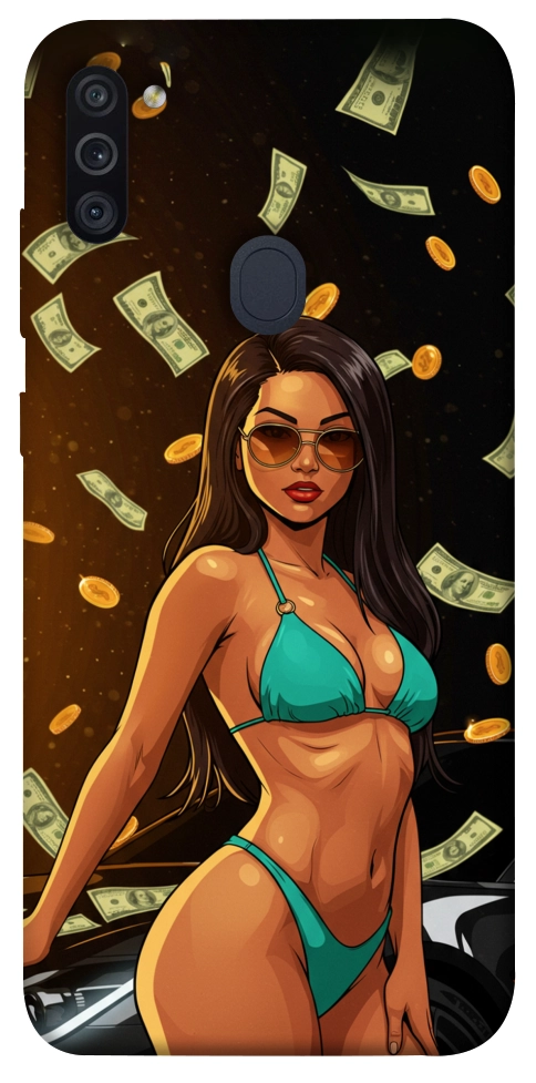 Чехол Money girl для Galaxy M11 (2020)