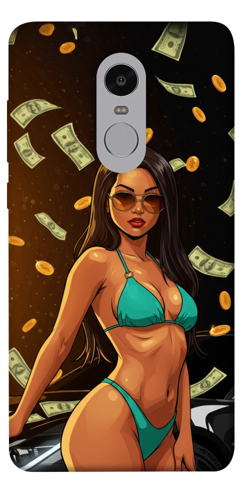 Чехол Money girl для Xiaomi Redmi Note 4X