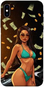 Чехол Money girl для iPhone XS
