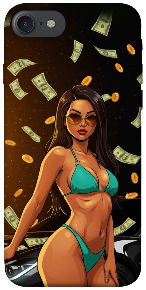 Чохол Money girl для iPhone 8