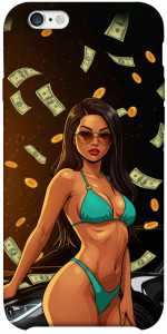 Чехол Money girl для iPhone 6 plus (5.5'')