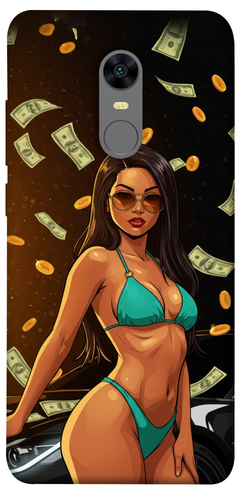 Чехол Money girl для Xiaomi Redmi Note 5 (Single Camera)