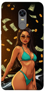 Чохол Money girl для Xiaomi Redmi Note 5 (Single Camera)