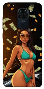 Чохол Money girl для Xiaomi Redmi Note 9
