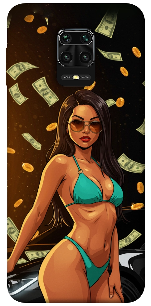 Чехол Money girl для Xiaomi Redmi Note 9 Pro