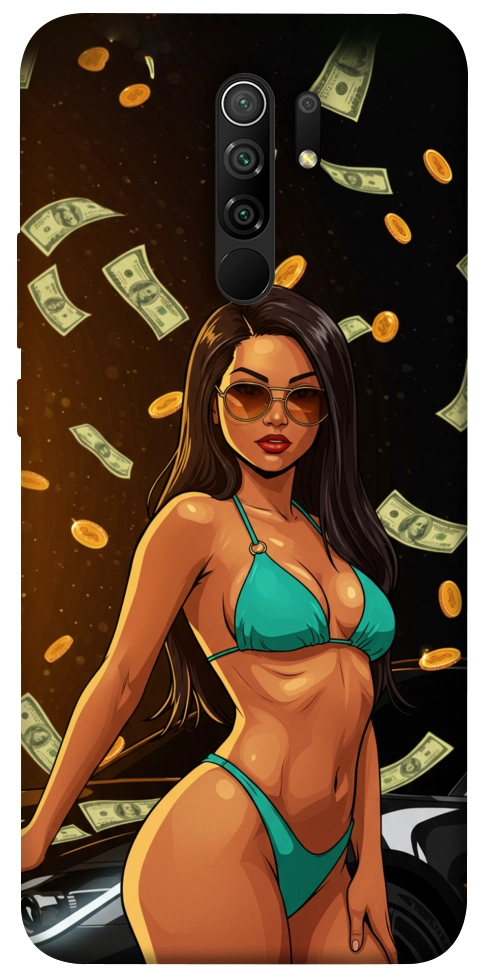 Чехол Money girl для Xiaomi Redmi 9
