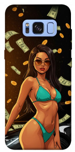 Чехол Money girl для Galaxy S8 (G950)