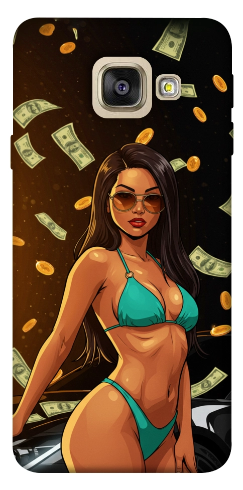 Чехол Money girl для Galaxy A5 (2017)