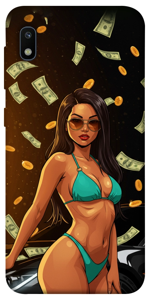 Чехол Money girl для Galaxy A10 (A105F)