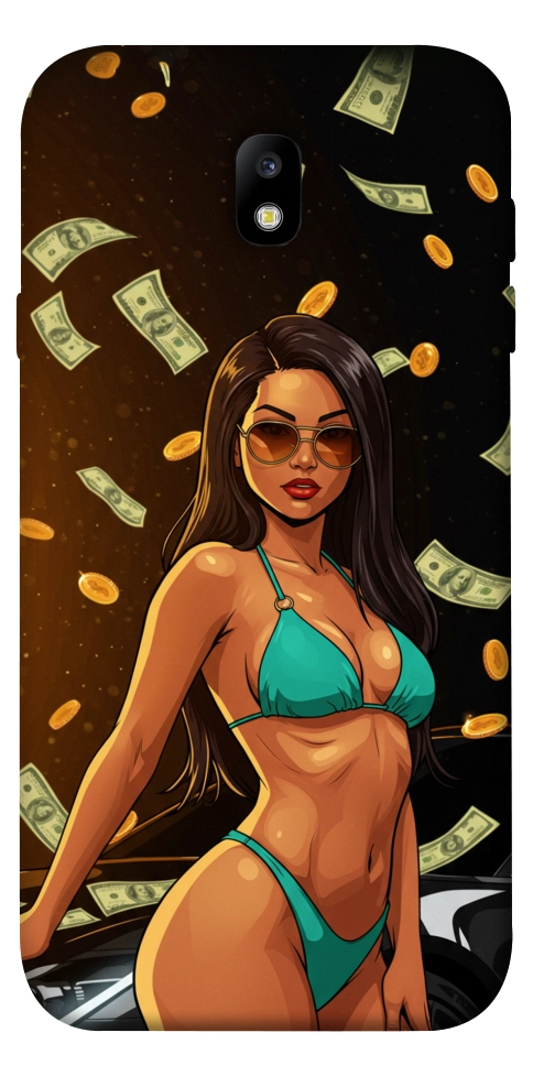 Чохол Money girl для Galaxy J7 (2017)