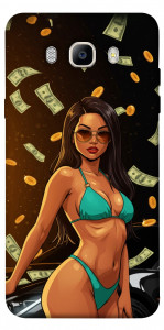 Чехол Money girl для Galaxy J5 (2016)