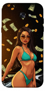 Чехол Money girl для Galaxy A7 (2017)