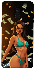 Чохол Money girl для Galaxy A8 (2018)