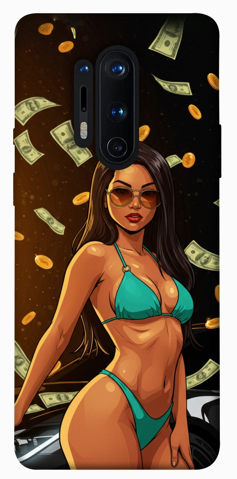 Чехол Money girl для OnePlus 8 Pro