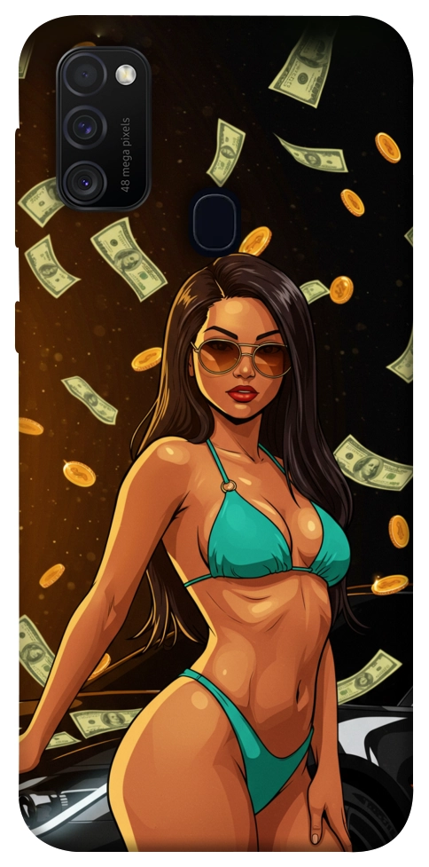 Чехол Money girl для Galaxy M30s