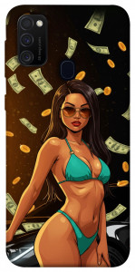 Чехол Money girl для Samsung Galaxy M30s