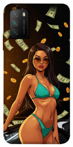 Чехол Money girl для Xiaomi Poco M3