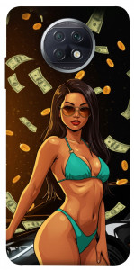 Чехол Money girl для Xiaomi Redmi Note 9 5G