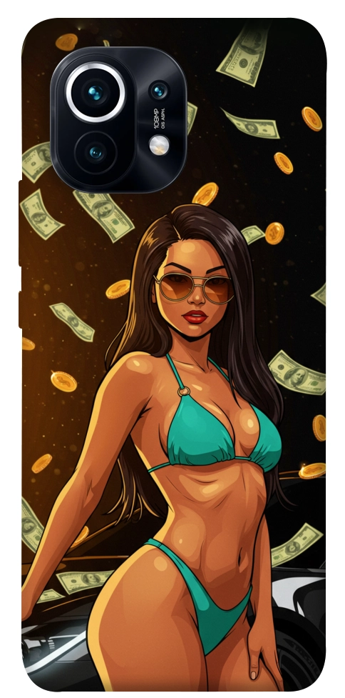 Чохол Money girl для Xiaomi Mi 11