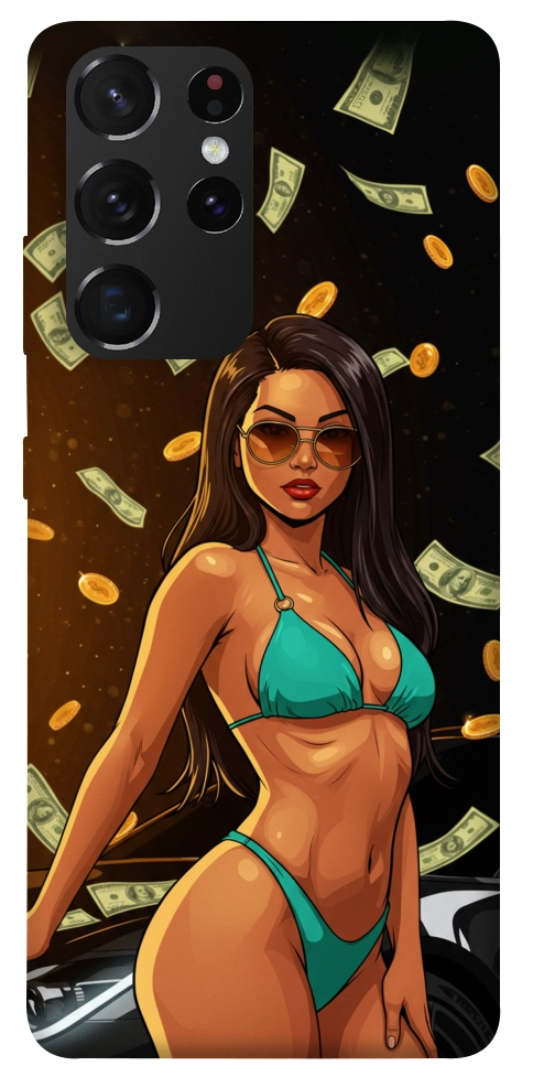 Чохол Money girl для Galaxy S21 Ultra