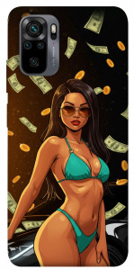 Чехол Money girl для Xiaomi Redmi Note 10