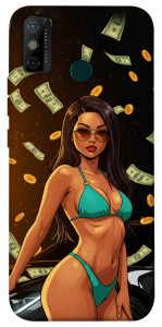 Чехол Money girl для TECNO Spark 6 Go