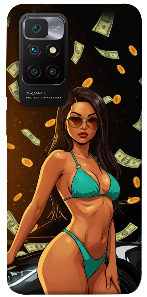 Чохол Money girl для Xiaomi Redmi 10