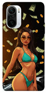 Чохол Money girl для Xiaomi Poco F3