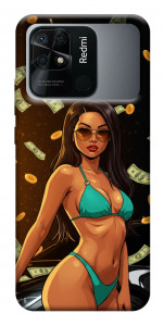 Чохол Money girl для Xiaomi Redmi 10C