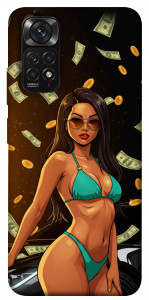 Чехол Money girl для Xiaomi Redmi Note 11 (Global)