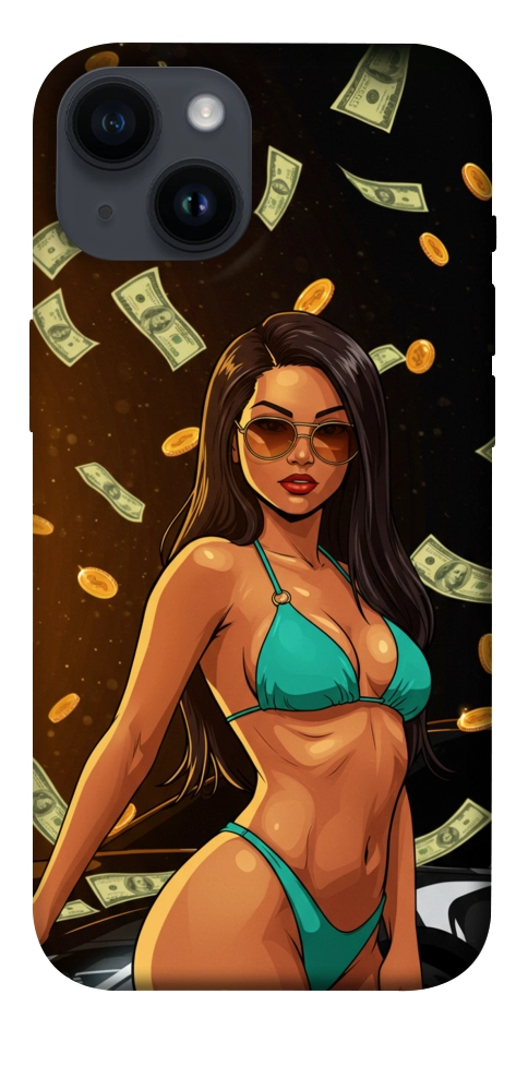 Чохол Money girl для iPhone 14