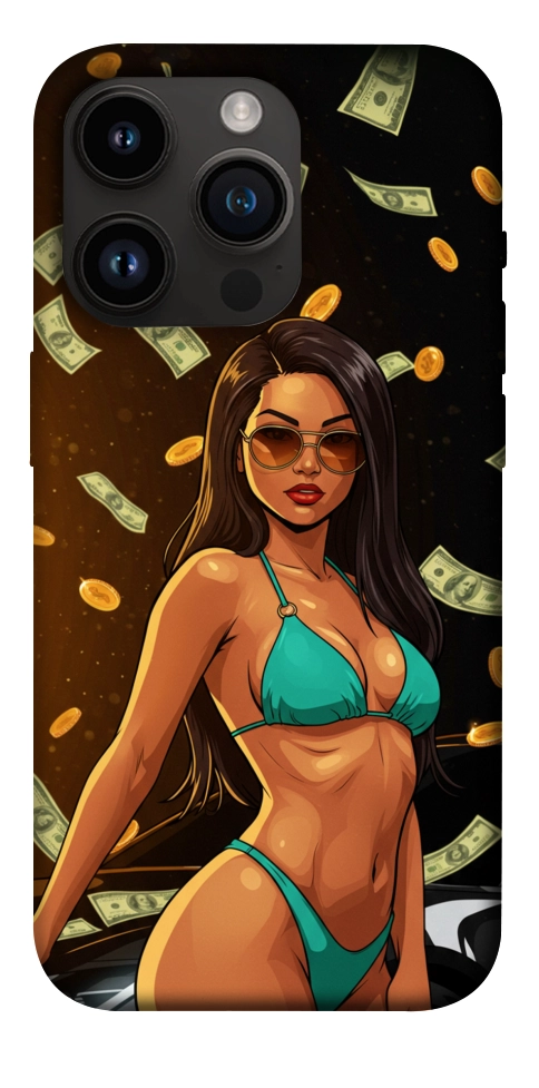 Чохол Money girl для iPhone 14 Pro