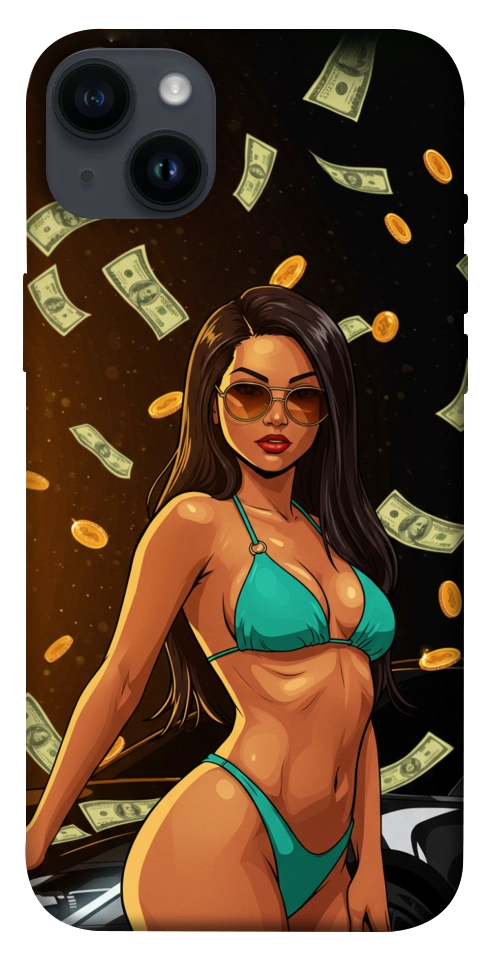 Чехол Money girl для iPhone 14 Plus