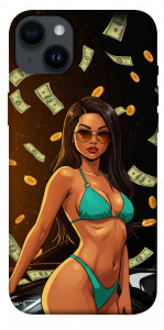 Чехол Money girl для iPhone 14 Plus