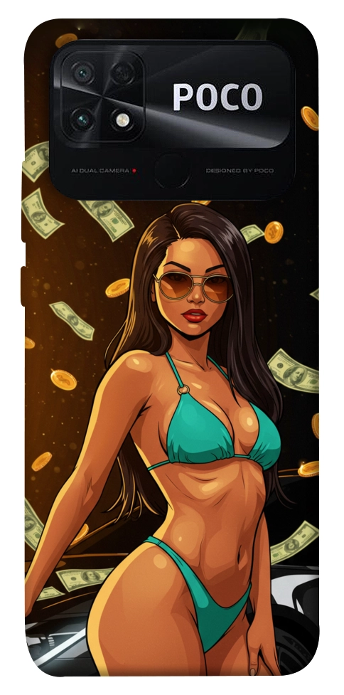 Чехол Money girl для Xiaomi Poco C40