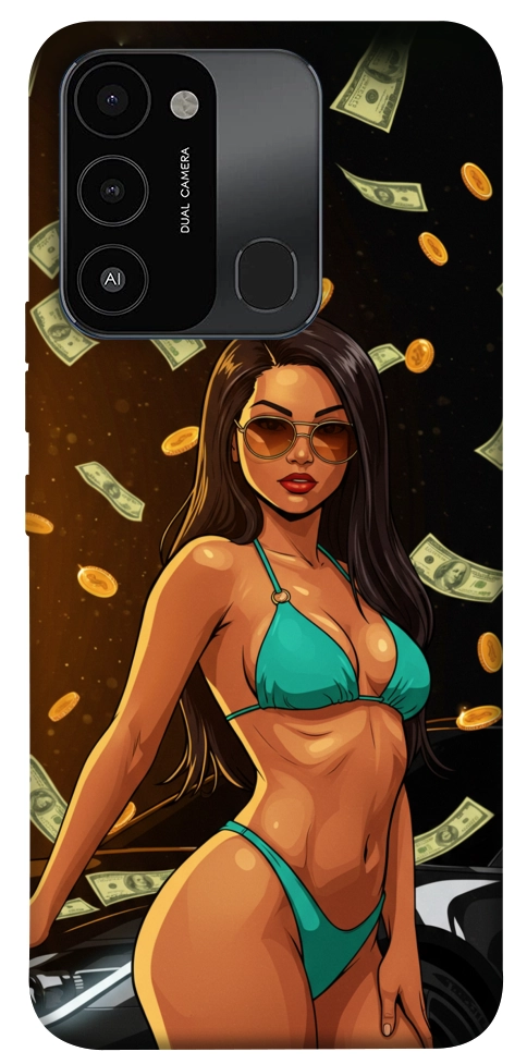 Чехол Money girl для TECNO Spark Go 2022 (KG5m)