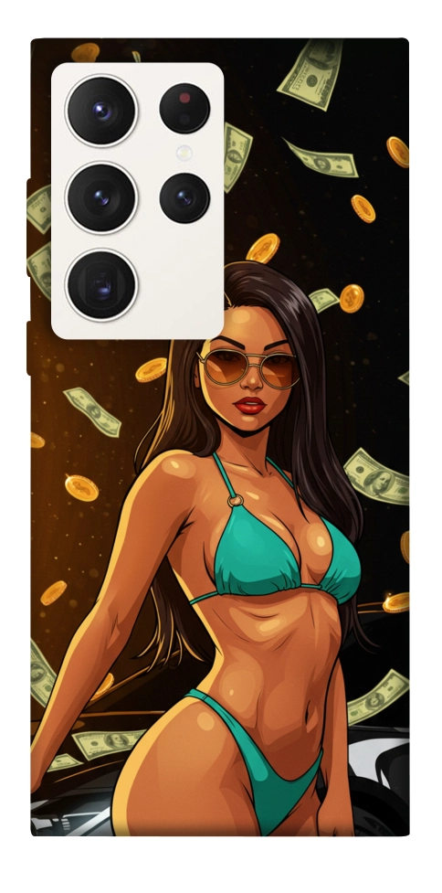 Чохол Money girl для Galaxy S23 Ultra