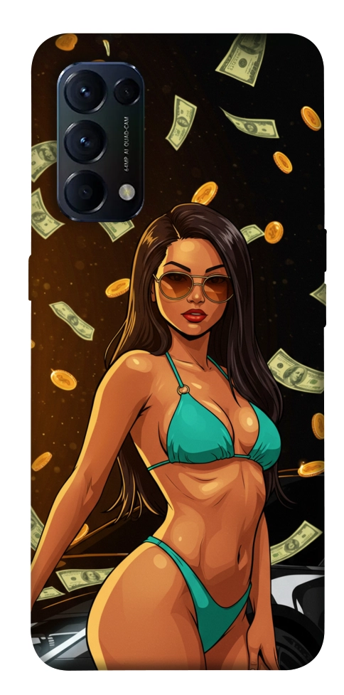 Чохол Money girl для Oppo Reno 5 4G