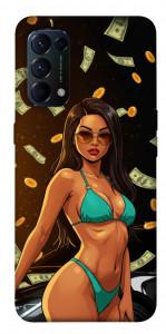 Чехол Money girl для Oppo Reno 5 4G